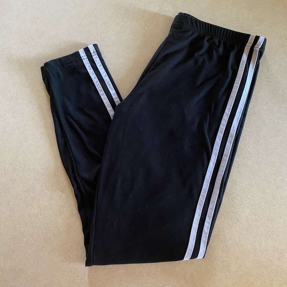 Side stripe leggings